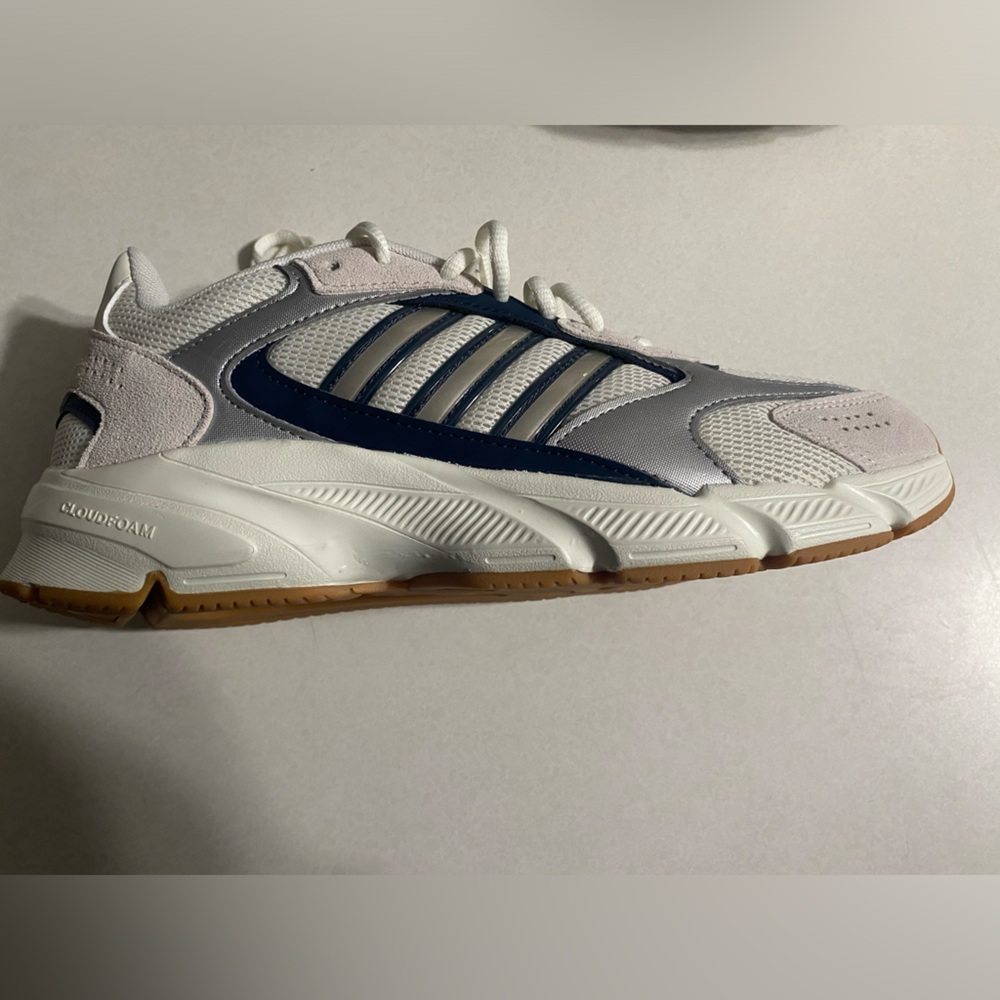Adidas Crazy Chaos 2000 White and Navy Sneaker